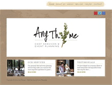 Tablet Screenshot of anythymecateringlv.com